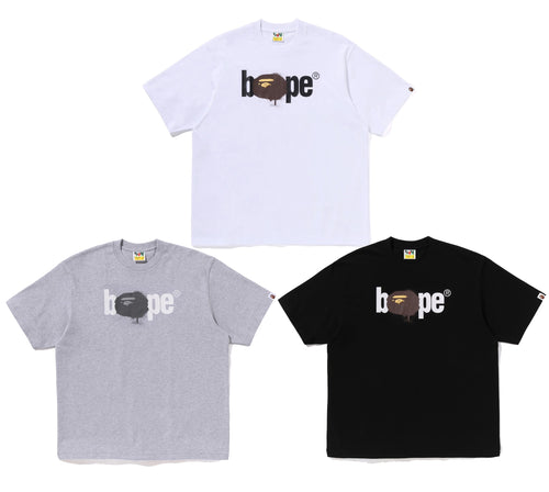 A BATHING APE GRAFFITI BAPE LOGO RELAXED FIT TEE