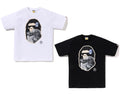 A BATHING APE MOON APE HEAD OLD PHOTO TEE
