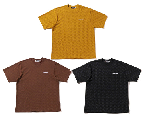 A BATHING APE BAPE x MMJ 15TH MM BAPE SKULL CAMO COLLEGE RELAXED 