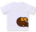 A BATHING APE BAPE KIDS SLEEPING BABY MILO BANANA TEE