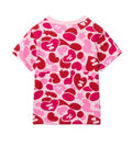A BATHING APE - APEE CAMO PRINTED TEE