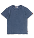 A BATHING APE Ladies' BAPE INDIGO RIB TEE