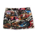 A BATHING APE Ladies' HYBRID CAMO MULTI LOGO SKIRT