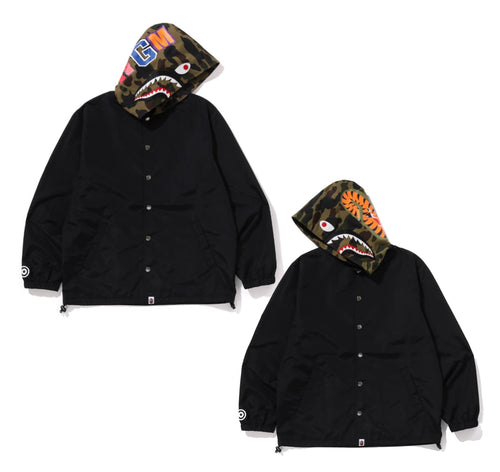 A BATHING APE SHARK COACH JACKET