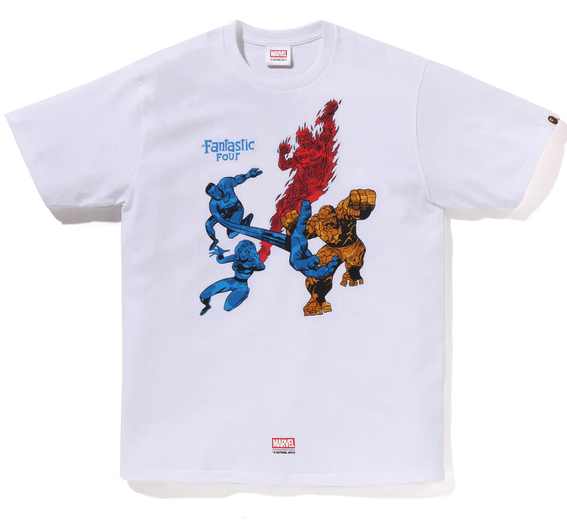 A BATHING APE BAPE x F4 MARVEL THE FANTASTIC 4 TEE