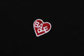 A BATHING APE Ladies' BAPE HEART ONE POINT TEE