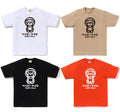 A BATHING APE BRUSH BABY MILO TEE