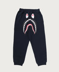 A BATHING APE BAPE KIDS ABC CAMO POCKET SHARK SWEAT JOGGER PANTS