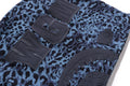 A BATHING APE WILD LEOPARD PATTERN SHARK RELAXED FULL ZIP HOODIE