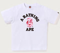 A BATHING APE BAPE KIDS ABC CAMO COLLEGE TEE