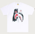 A BATHING APE SPACE CAMO TIGER SHARK TEE