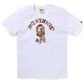 A BATHING APE Ladies' TREE EDGE CAMO COLLEGE TEE