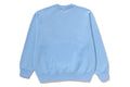 A BATHING APE HEAVY WASH BABY MILO RELAXED FIT CREWNECK SWEAT SHIRT - happyjagabee store