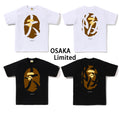 A BATHING APE APE HEAD OSAKA TEE ( OSAKA Limited )