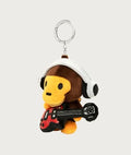 A BATHING APE BABY MILO STORE BABY MILO GUITAR PLUSH DOLL KEYCHAIN 15CM