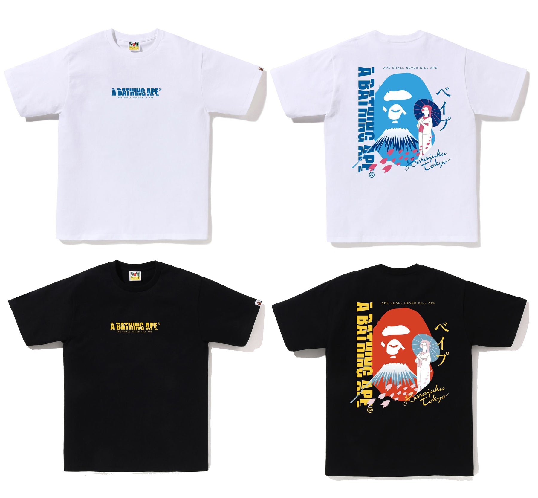 【A BATHING APE】2色展開 JAPAN SOUVENIR TEE 要在庫確認 A BATHING APE JAPAN SOUVENIR TEE ( JAPAN LIMITED