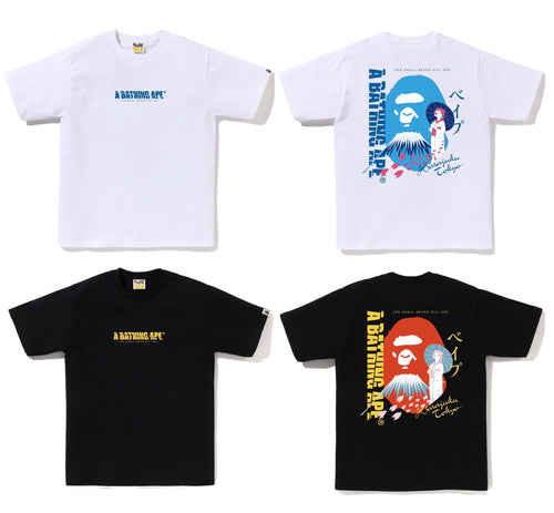 A BATHING APE JAPAN SOUVENIR TEE ( JAPAN LIMITED )
