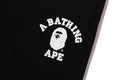 A BATHING APE COLLEGE SWEAT SHORTS