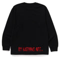 A BATHING APE COLOR CAMO APE FACE STA L/S TEE