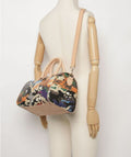 A BATHING APE Ladies' HYBRID CAMO MEDIUM BOSTON BAG