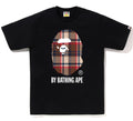 A BATHING APE BAPE CHECK BY BATHING APE TEE