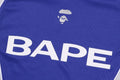 A BATHING APE BAPE SOCCER LOGO WARM UP RELAXED FIT L/S TEE