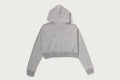 A BATHING APE Ladies' APE HEAD ONE POINT CROPPED ZIP HOODIE