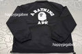 A BATHING APE COLLEGE COACH JACKET