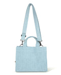 A BATHING APE BABY MILO STORE BABY MILO DENIM SMALL TOTE BAG