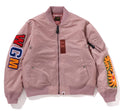 A BATHING APE Ladies' SHARK MA-1 JACKET