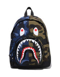 A BATHING APE BAPE KIDS SPLIT CAMO SHARK DAYPACK