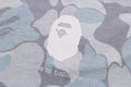 A BATHING APE BAPE CARD CAMO COLLEGE L/S TEE ( ONLINE EXCLUSIVE )