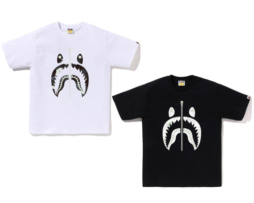 A BATHING APE CITY CAMO SHARK TEE