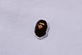 A BATHING APE ONE POINT REGULAR FIT POLO SHIRT