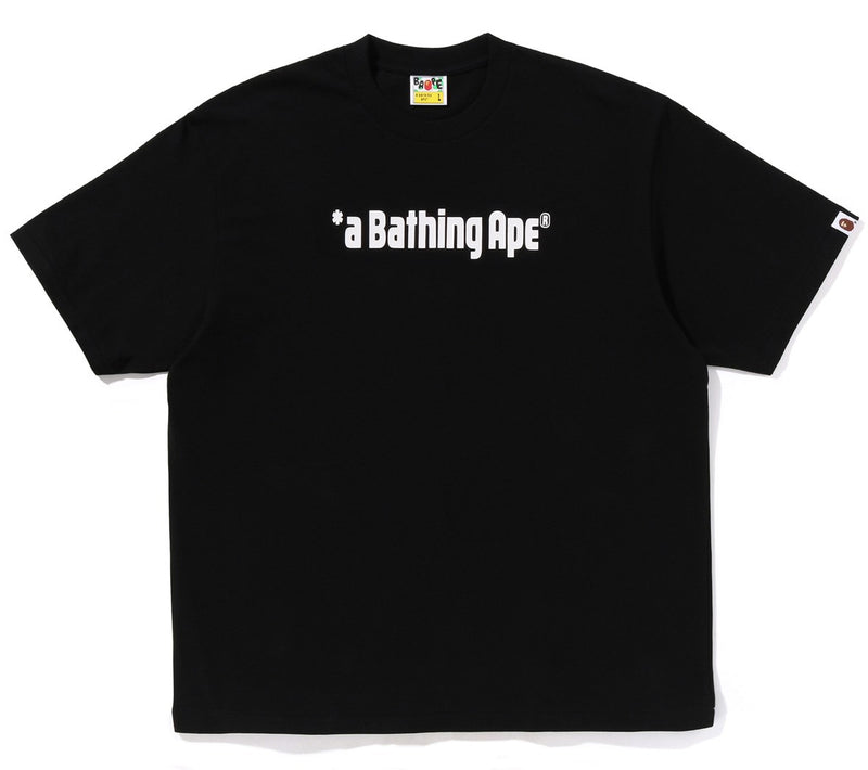A BATHING APE A BATHING APE LOGO RELAXED FIT TEE