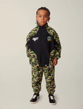 A BATHING APE BAPE KIDS ABC CAMO PATCH LOOSE FIT JACKET