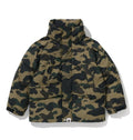 A BATHING APE BAPE KIDS 1ST CAMO SNOWBOARD DOWN JACKET