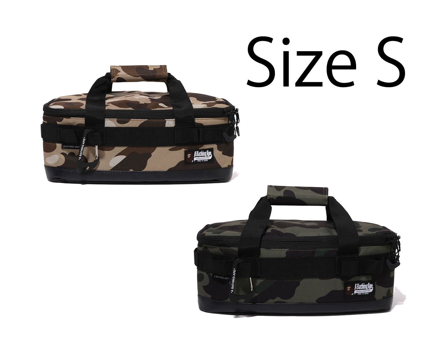 bape camo duffle