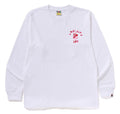 A BATHING APE ABC CAMO COLLEGE ATS L/S TEE