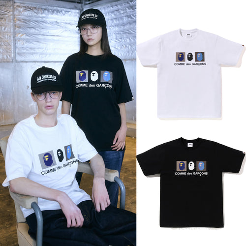 A BATHING APE BAPE x COMME des GARCONS CDG OSAKA Limited SCREEN TEE