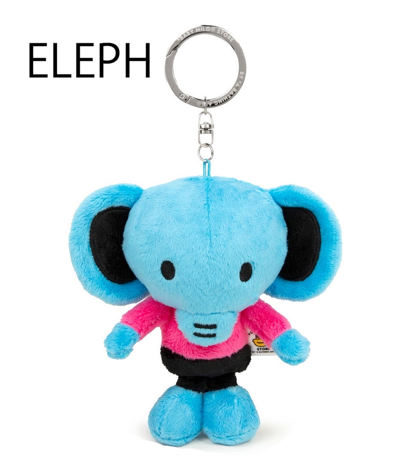 A BATHING APE BABY MILO STORE PLUSH DOLL KEYCHAIN