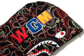 A BATHING APE BAPE x 88RISING GLOW IN THE DARK CAMO SHARK FULL ZIP HOODIE