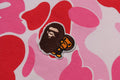 A BATHING APE BAPE KIDS ABC CAMO APE & MILO ONE POINT TEE