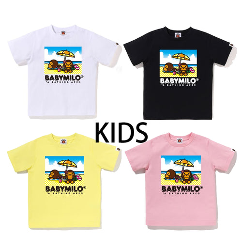 A BATHING APE BAPE KIDS BABY MILO SUMMER TEE