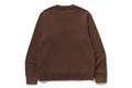 A BATHING APE ONE POINT CREWNECK SWEAT SHIRT