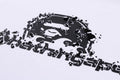 A BATHING APE RAINDROP APE HEAD LOGO RELAXED FIT TEE