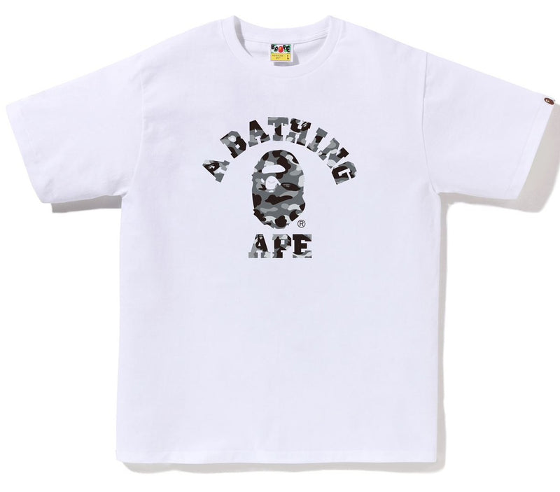 A BATHING APE 1ST CAMO COLLEGE TEE