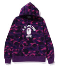 A BATHING APE COLOR CAMO COLLEGE PULLOVER HOODIE ONLINE EXCLUSIVE
