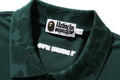 A BATHING APE ONE POINT RELAXED FIT POLO SHIRT