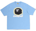 A BATHING APE SPRAY APE HEAD RELAXED FIT TEE